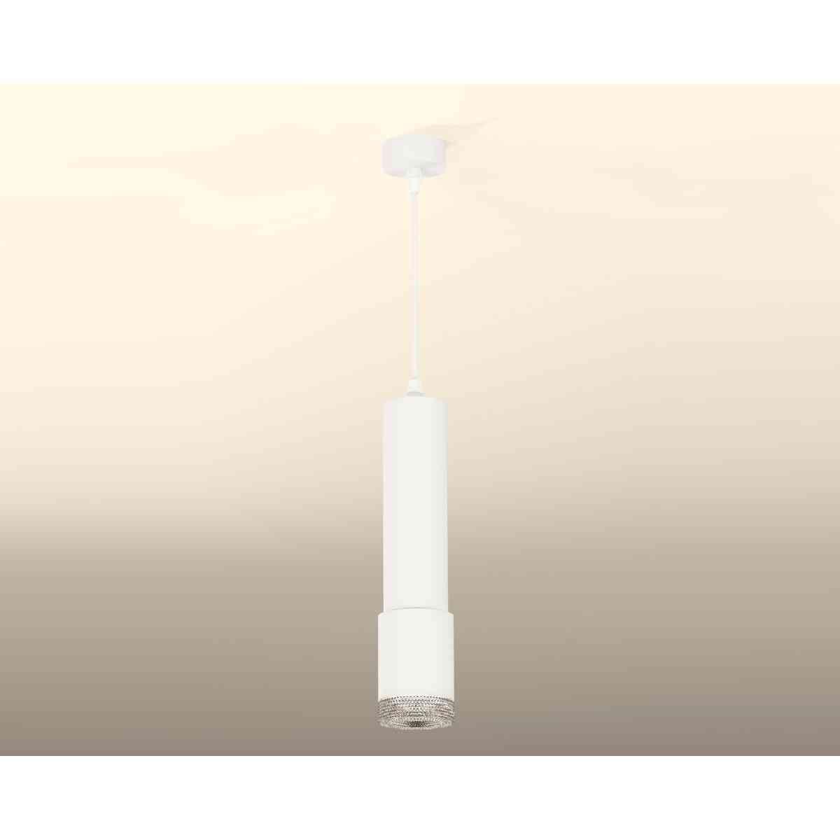 фото комплект подвесного светильника ambrella light techno spot xp7421001 swh/cl белый песок/прозрачный (a2301, c6355, a2030, c7421, n7191) | 220svet.ru