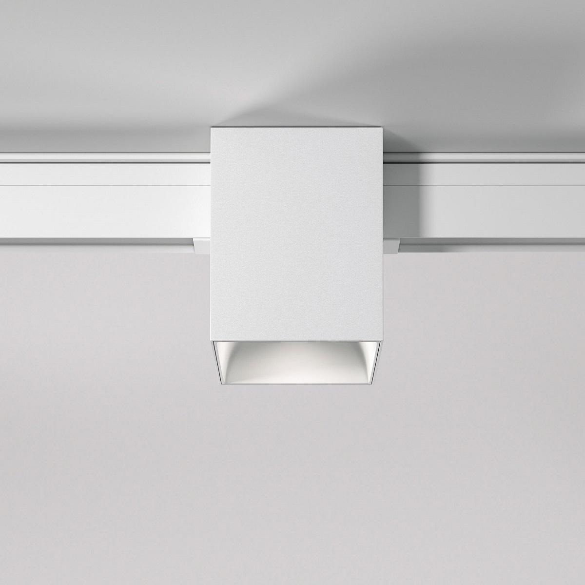 фото трековый светодиодный светильник elektrostandard solo 85055/01 белый a063497 | 220svet.ru