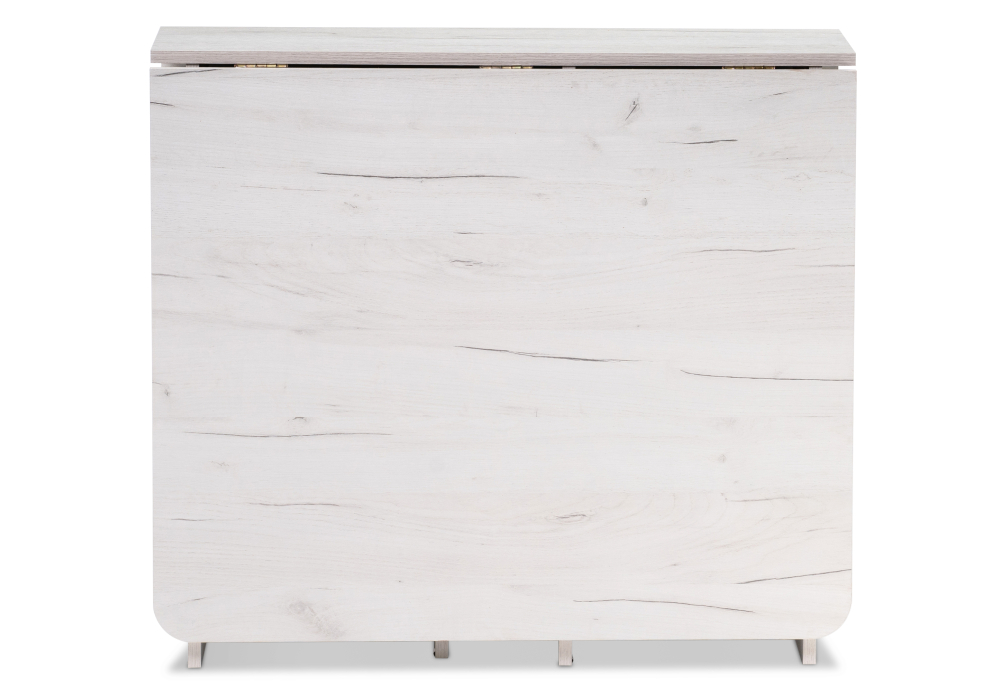 фото стол-книжка woodville йентель дуб крафт белый 520780 | 220svet.ru