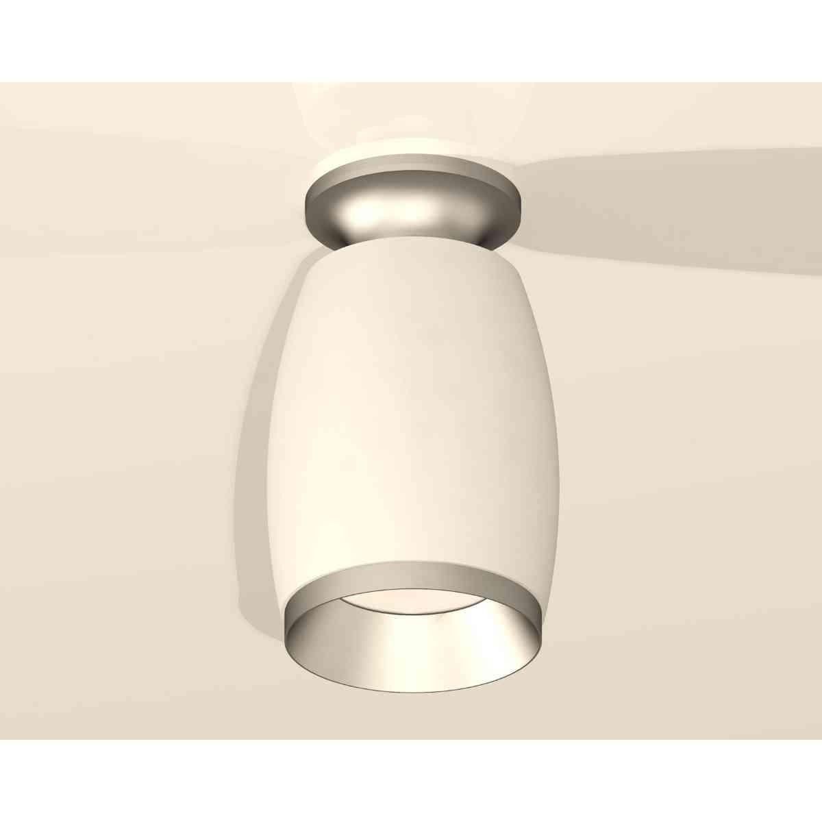 фото комплект накладного светильника ambrella light techno spot xs1122043 swh/mch белый песок/хром матовый (n6904, c1122, n7033) | 220svet.ru