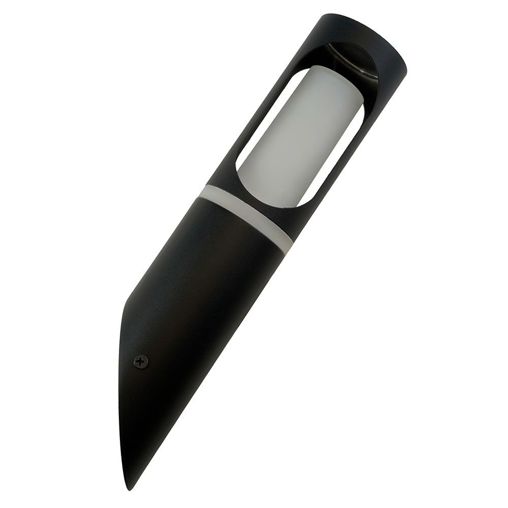 фото светильник садово-парковый feron dh1121, 15w, на стену вверх, gu10 230v, черный 51234 | 220svet.ru