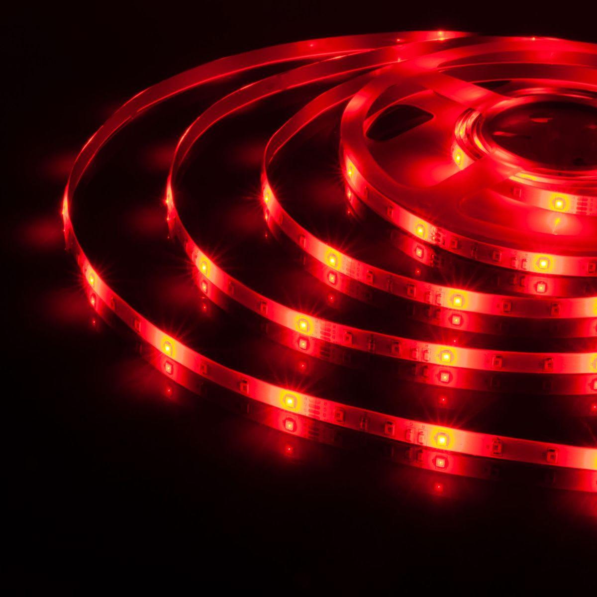 фото светодиодная влагозащищенная лента elektrostandard 4,8w/m 60led/m 2835smd rgb 5m a050579 | 220svet.ru