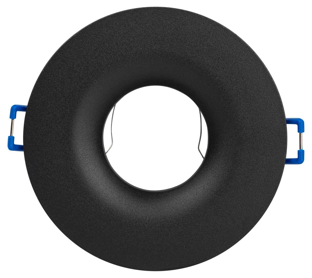 фото светильник встраиваемый алюминиевый эра kl105 bk под лампу mr16 gu5.3 черный б0059792 | 220svet.ru