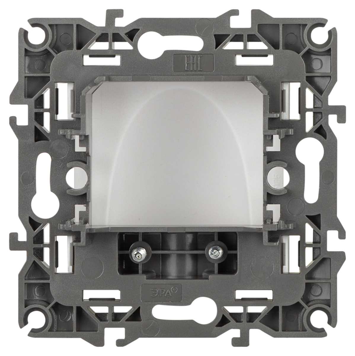 фото вывод кабеля эра серия 12 12-6003-01м белый матовый б0065754 | 220svet.ru