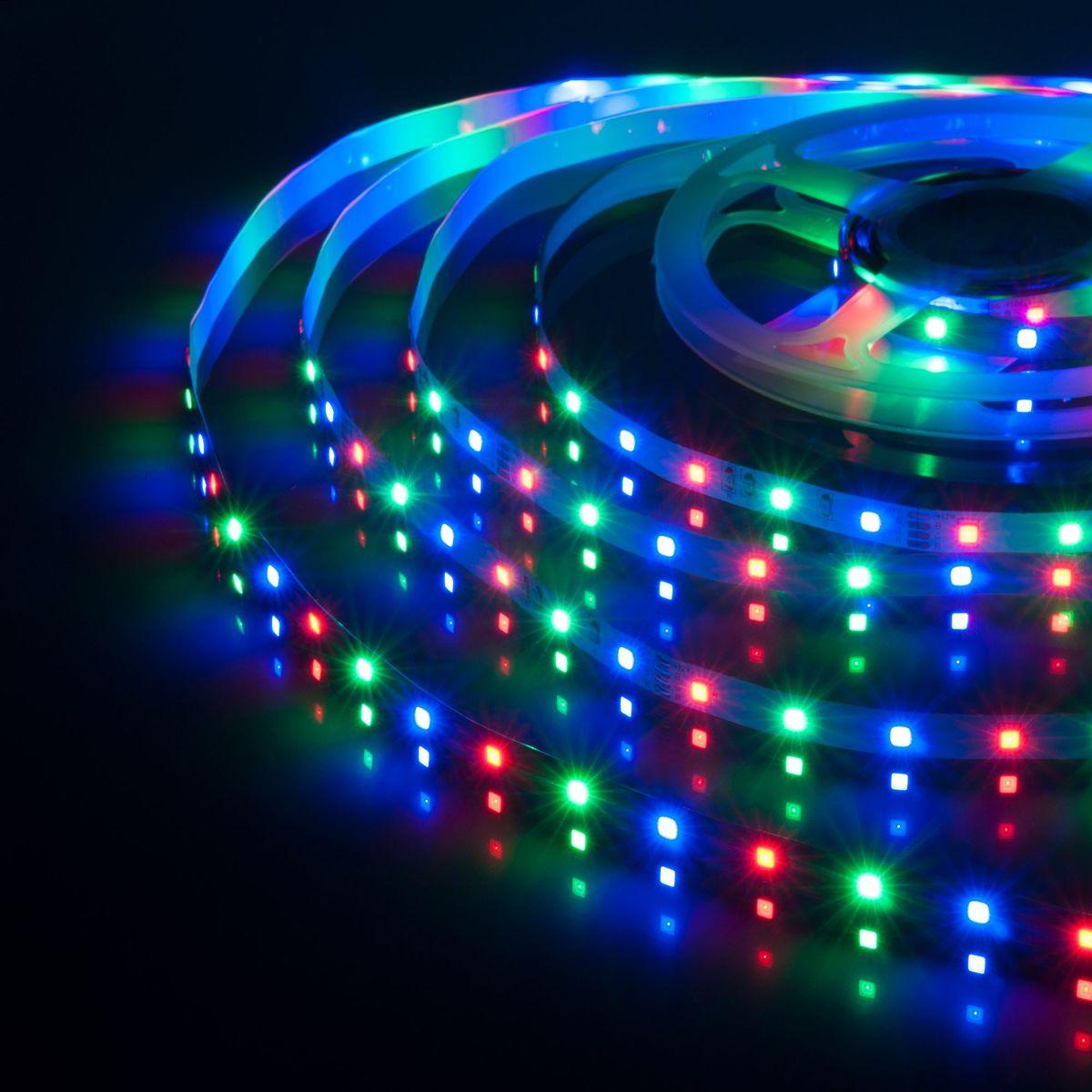 фото светодиодная лента elektrostandard 4,8w/m 60led/m 2835smd rgb 5m a050578 | 220svet.ru