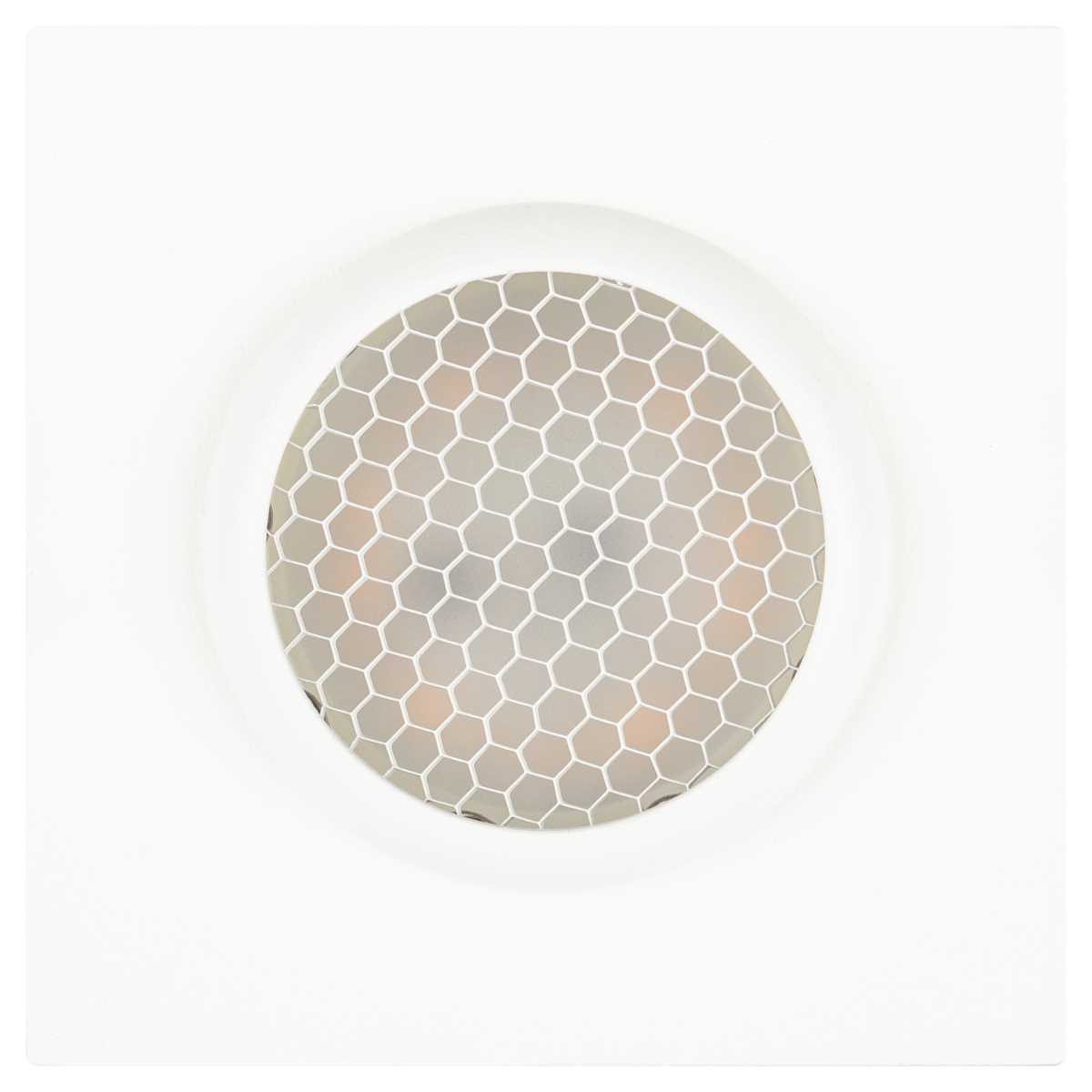 фото светильник встраиваемый алюминиевый эра kl110 wh под лампу mr16 gu5.3 белый матовый б0061529 | 220svet.ru