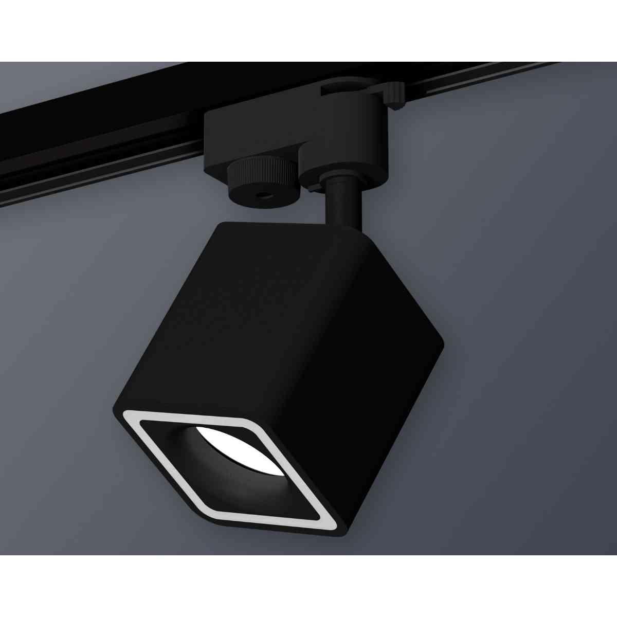 фото комплект трекового светильника ambrella light track system xt7813020 sbk черный песок (a2521, c7813, n7716) | 220svet.ru