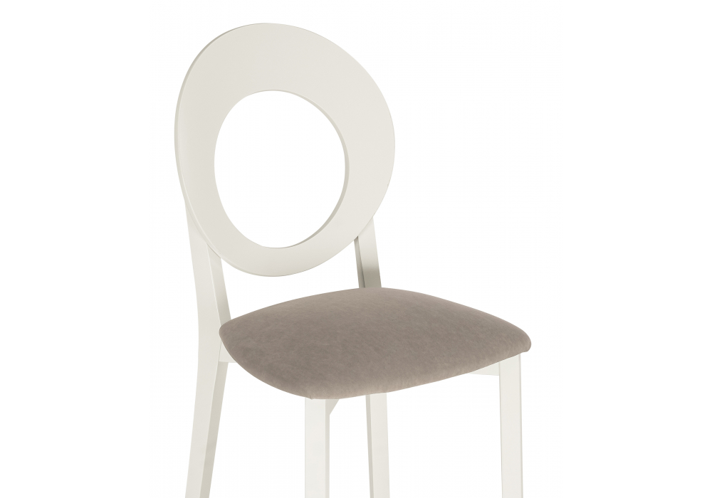 фото стул деревянный woodville марти ткань слоновая кость 620128 | 220svet.ru