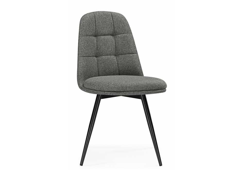 фото стул на металлокаркасе поворотный woodville texas 1 светло-серый / черный 15884 | 220svet.ru