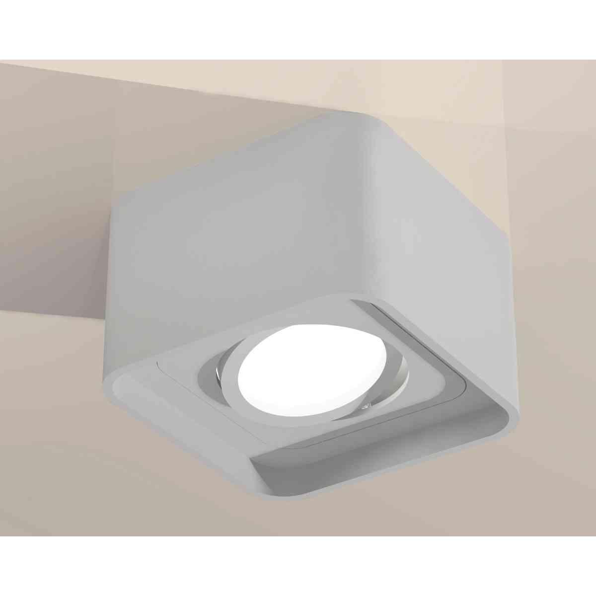 фото комплект накладного светильника ambrella light techno spot xs7832010 swh белый песок (c7832, n7710) | 220svet.ru