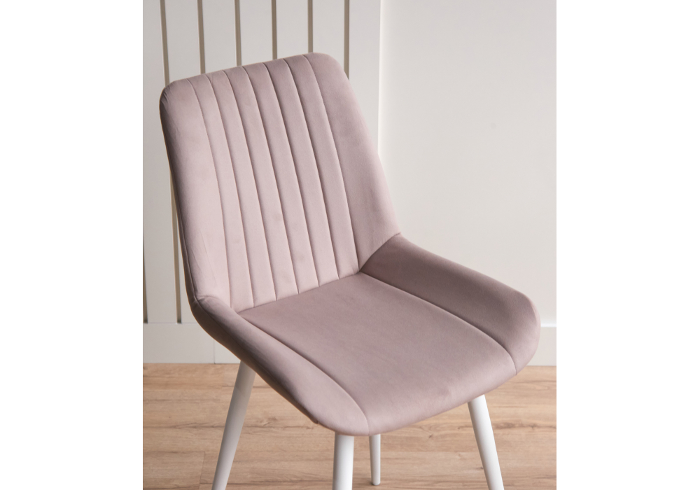 фото стул на металлокаркасе поворотный woodville седа 360 латте (zd 290) / белый np 632410 | 220svet.ru