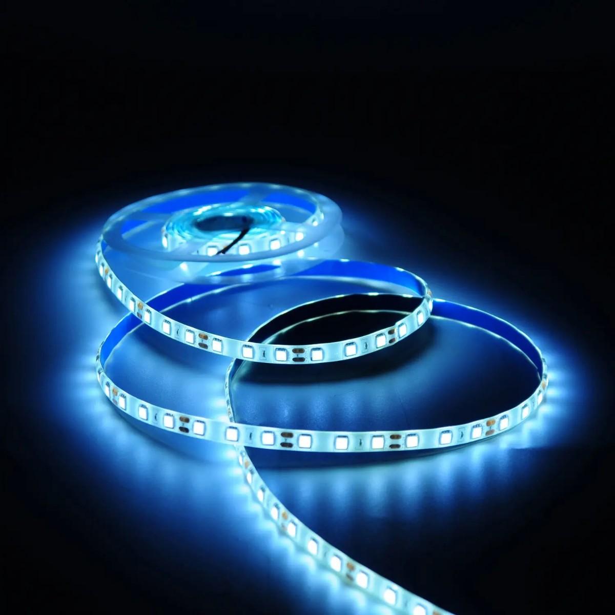 фото лента gauss 10w/m 60led/m 5050smd нейтральный белый 5m bt043 | 220svet.ru