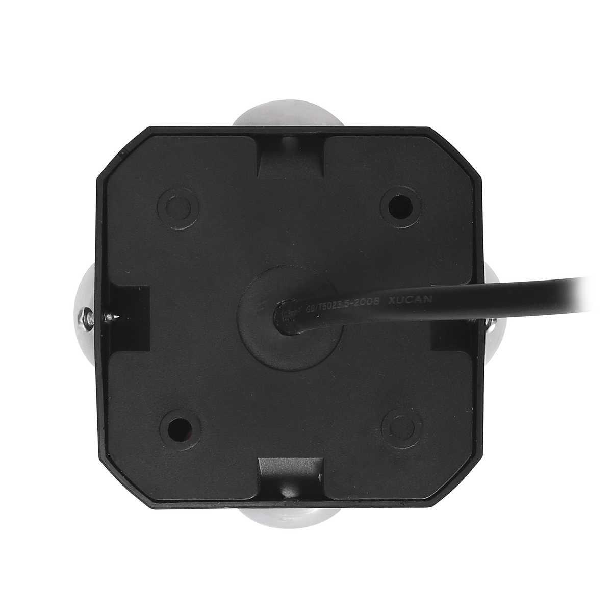 фото уличный настенный светодиодный светильник uniel ulu-p30d-4w/4000k ip65 black ul-00010521 | 220svet.ru