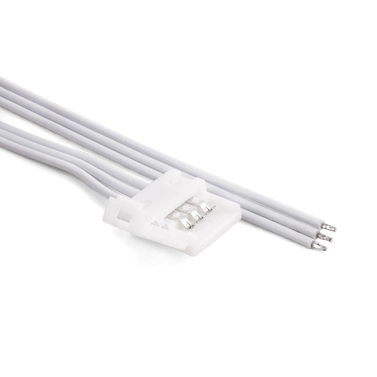 фото набор гибких коннекторов односторонний для светодиодной ленты elektrostandard 5050 24v 60led 24w ip20 (10 шт) a053733 | 220svet.ru