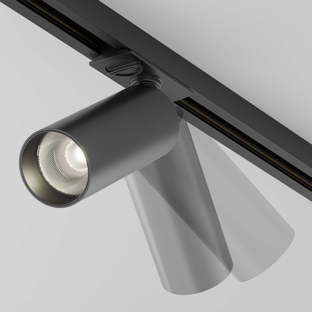 фото трековый светильник maytoni technical focus led tr021-1-12b4k-w-b | 220svet.ru