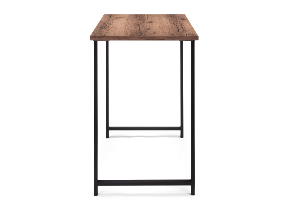 фото стол woodville дилан лофт 120х40х110 дуб делано темный 513977 | 220svet.ru