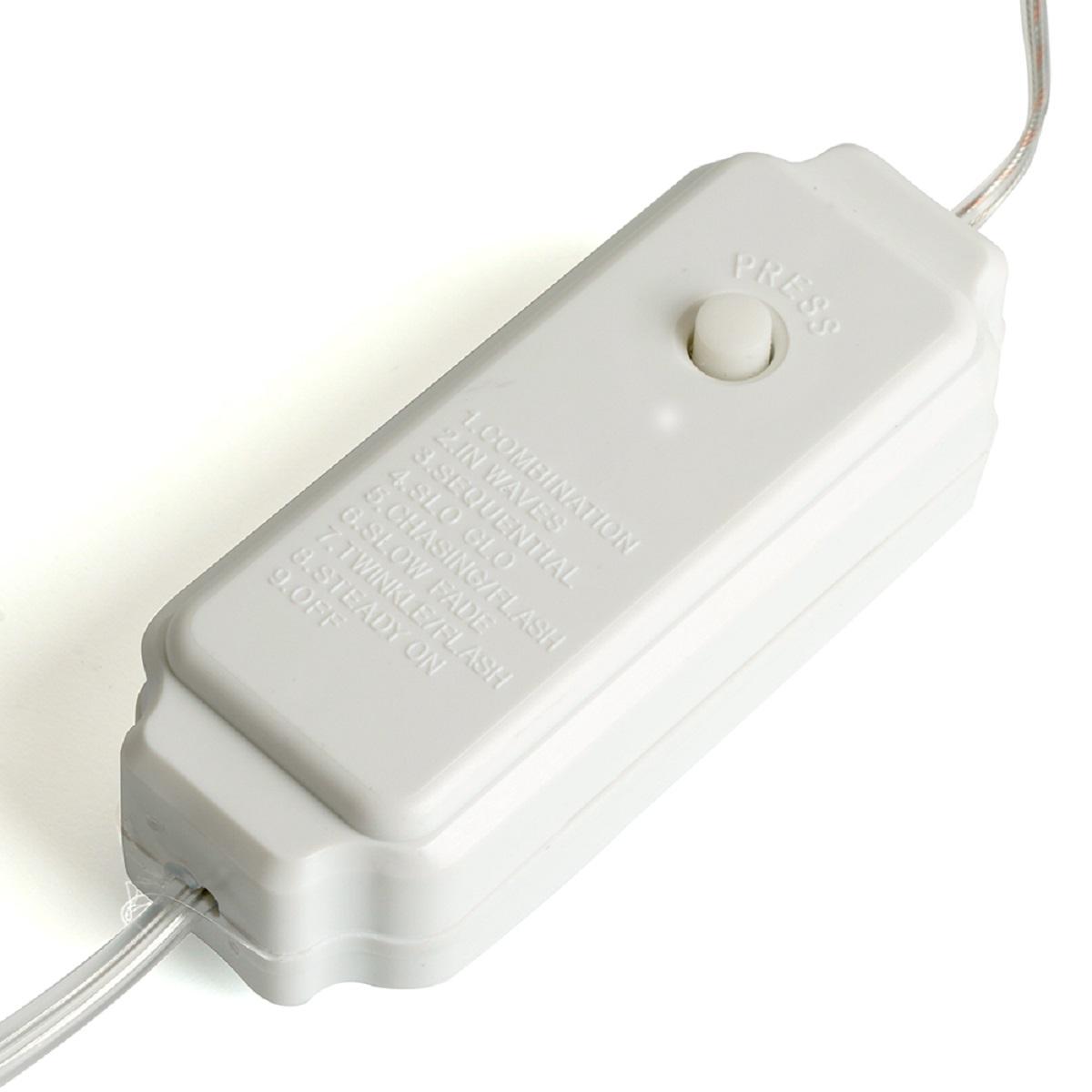 фото светодиодная гирлянда feron линейная роса 230v 2700k теплый белый 8 режимов cl578 48619 | 220svet.ru