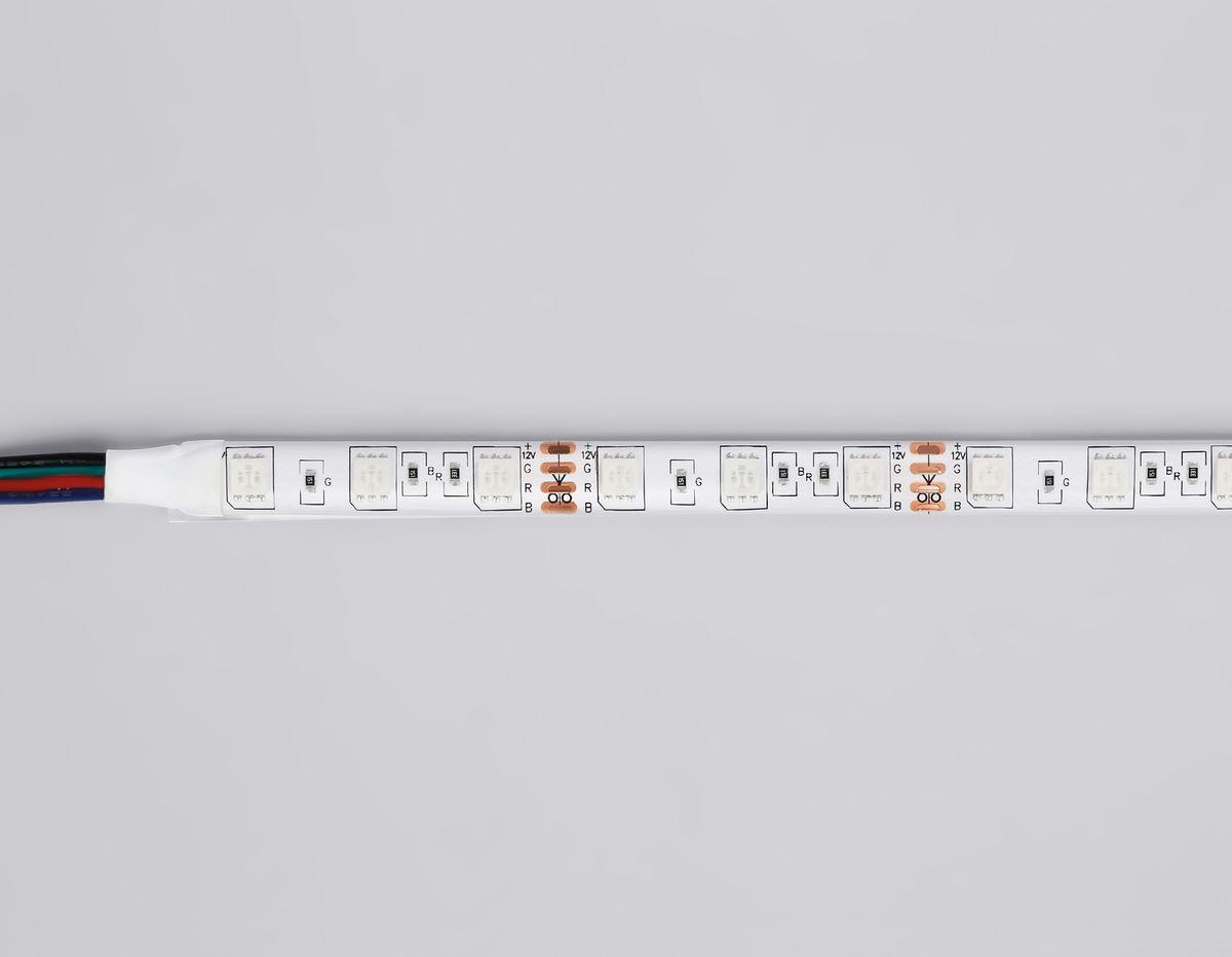фото светодиодная влагозащищенная лента ambrella light 14,4w/m 60led/m 5050smd rgb 5m gs2302 | 220svet.ru