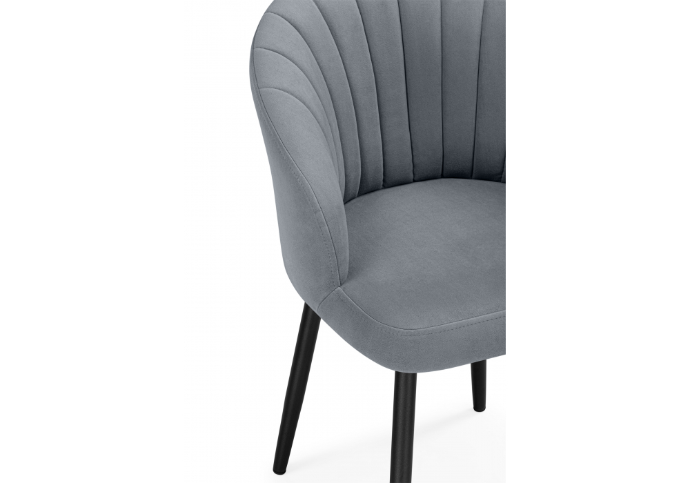 фото стул на металлокаркасе woodville бэнбу marseille 11 / черный 622924 | 220svet.ru