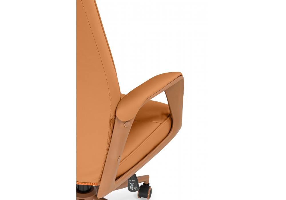 фото компьютерное кресло woodville modena экокожа оранжевый 15925 | 220svet.ru