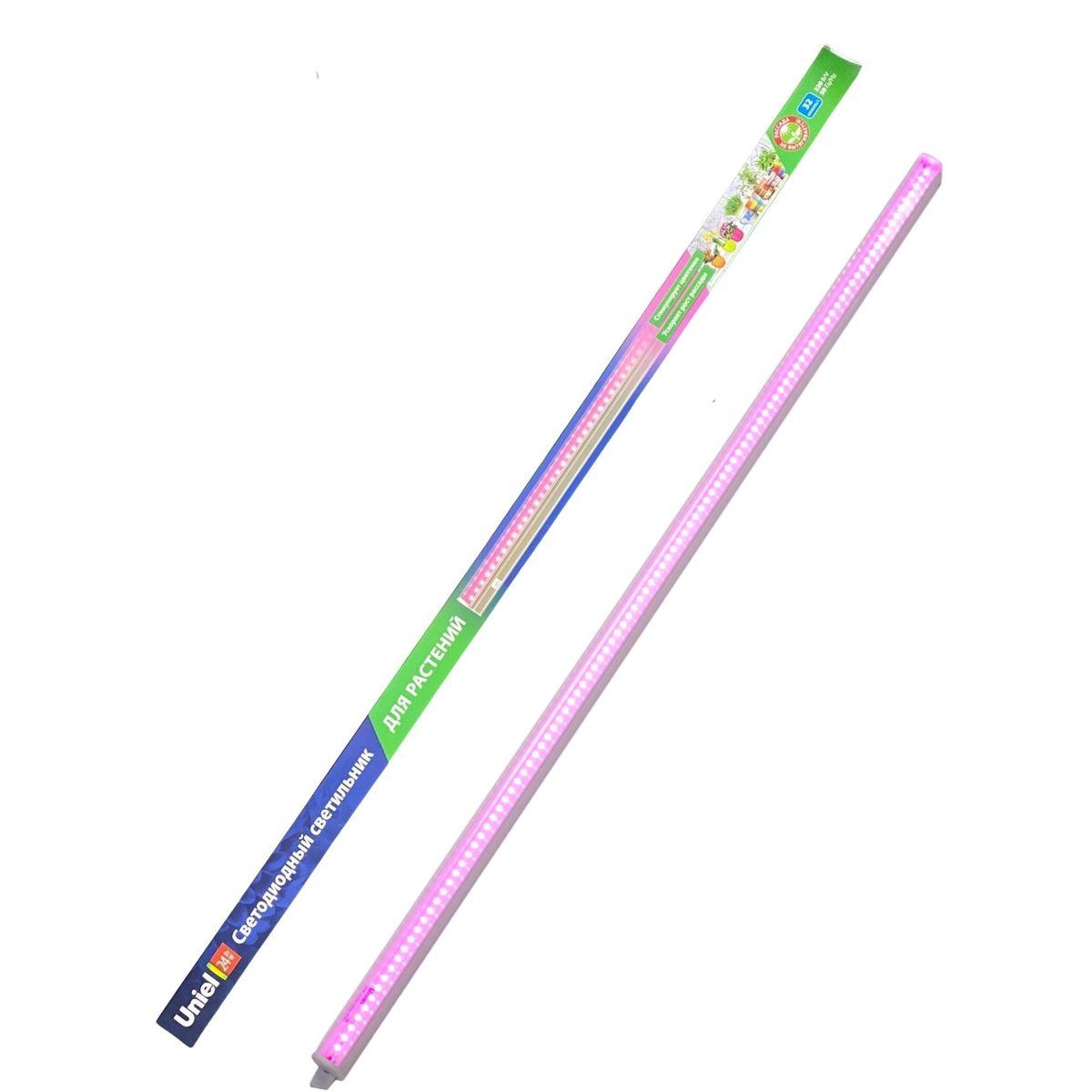 фото настенный светодиодный светильник для растений uniel uli-p21-24w/spsb ip40 white ul-00008921 | 220svet.ru