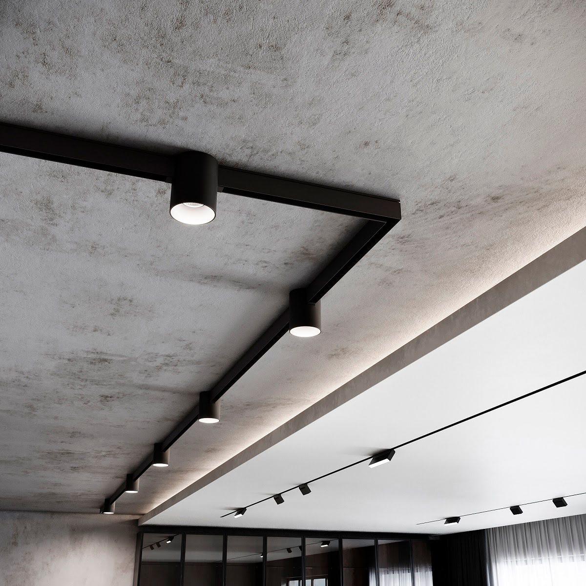 фото трековый магнитный светодиодный светильник elektrostandard solo 85054/01 черный a063496 | 220svet.ru