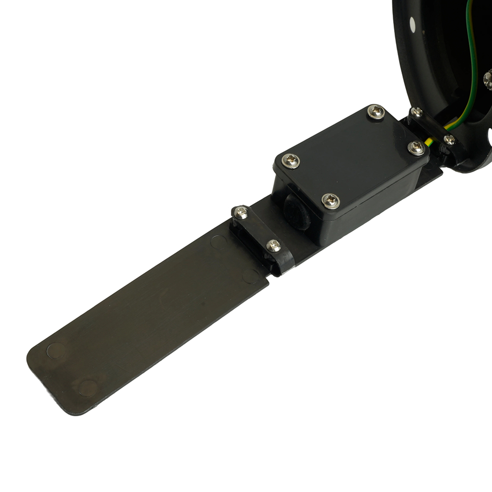 фото светильник садово-парковый feron dh042-1100, техно столб, 18w e27 230v, черный 51525 | 220svet.ru