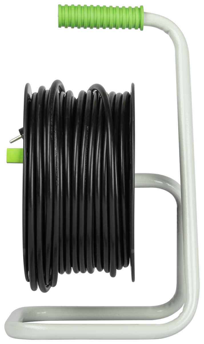 фото удлинитель силовой эра green line kat-3x1.5-40m greenline на катушке пластик 4 розетки с заземлением 40м пвс 3x1.5мм2 б0065132 | 220svet.ru