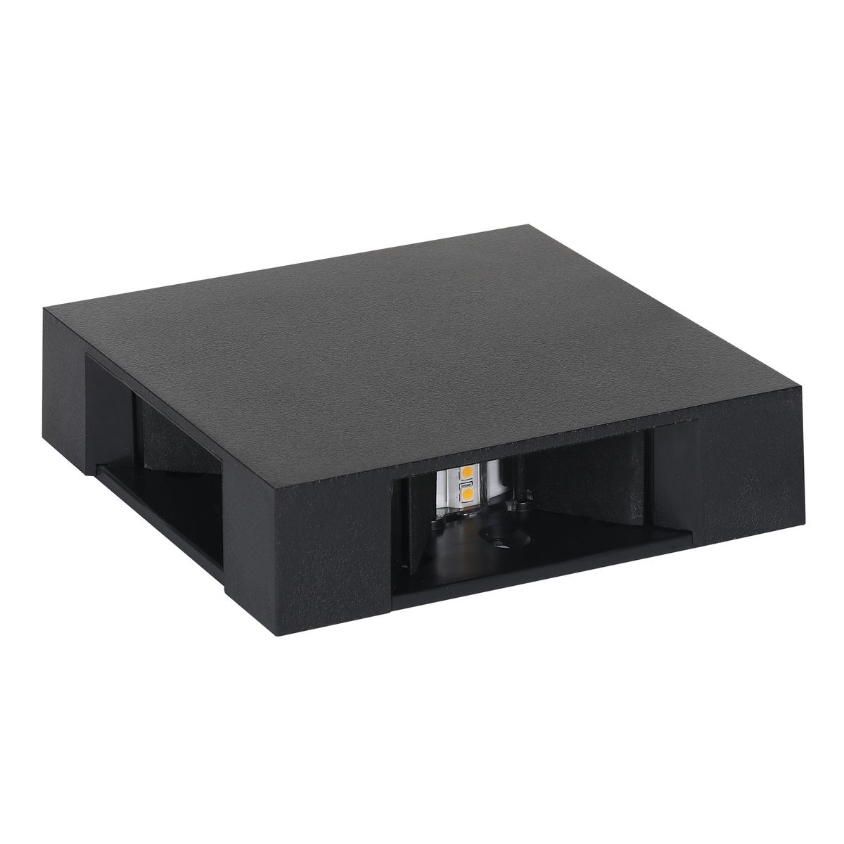 фото уличный настенный светильник uniel ulu-p33d-4w/4000k ip65 black ul-00013621 | 220svet.ru