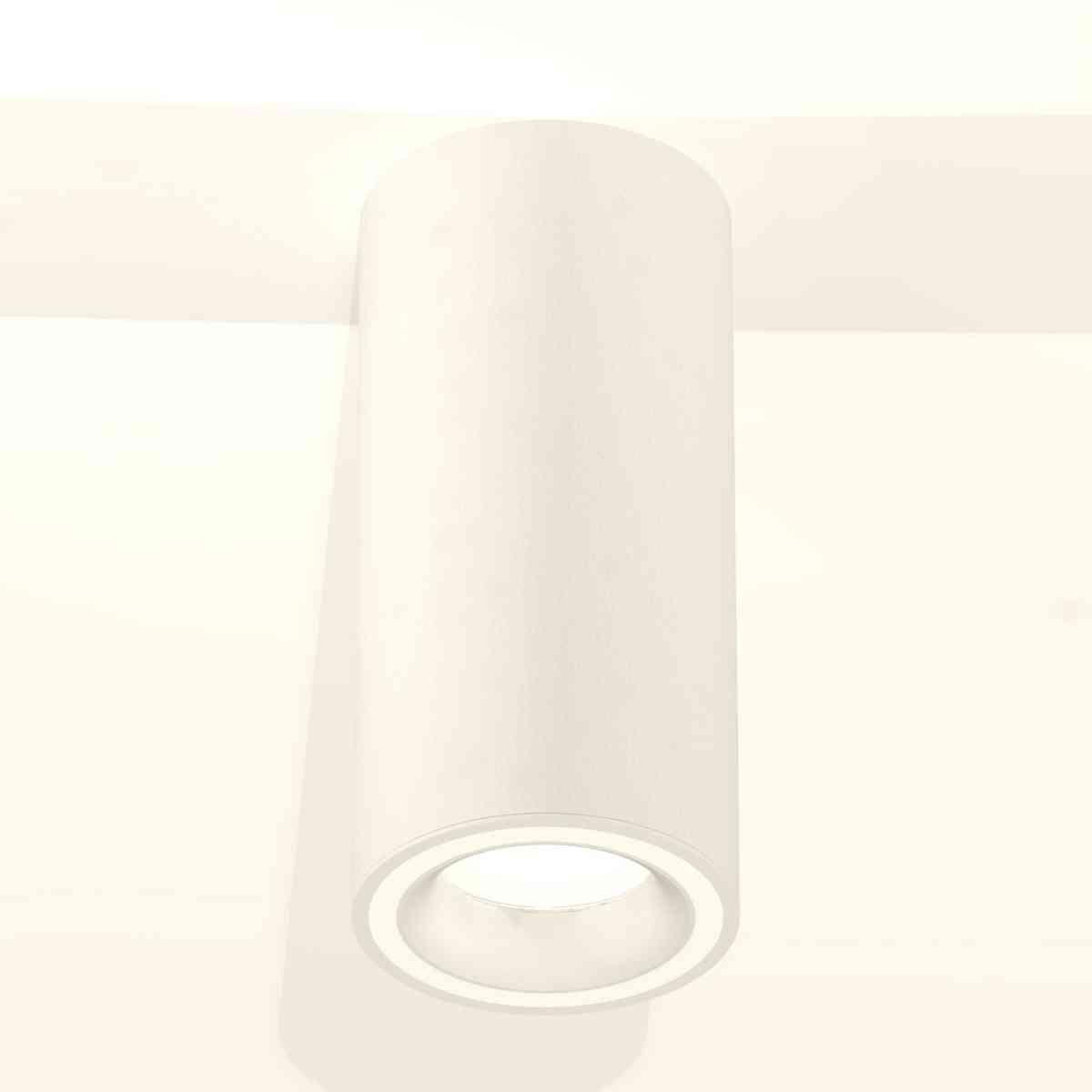 фото комплект накладного светильника ambrella light techno spot xs7442011 swh белый песок (c7442, n7110) | 220svet.ru