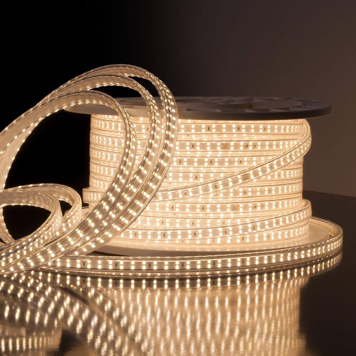 фото светодиодная влагозащищенная лента elektrostandard 18w/m 180led/m 2835smd белый 50m a041110 | 220svet.ru