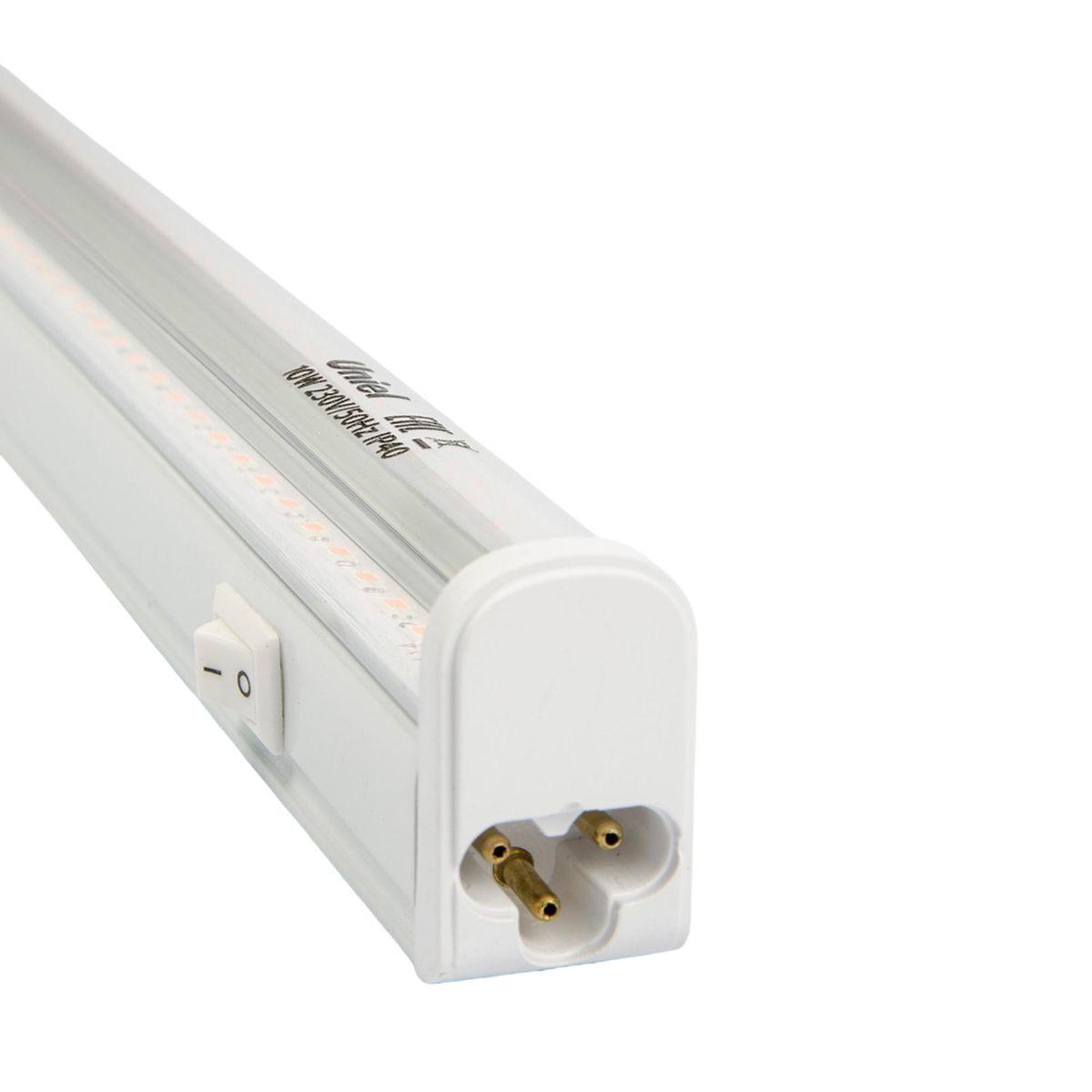 фото настенный светодиодный светильник для растений uniel uli-p12-10w/sple ip40 white ul-00007512 | 220svet.ru