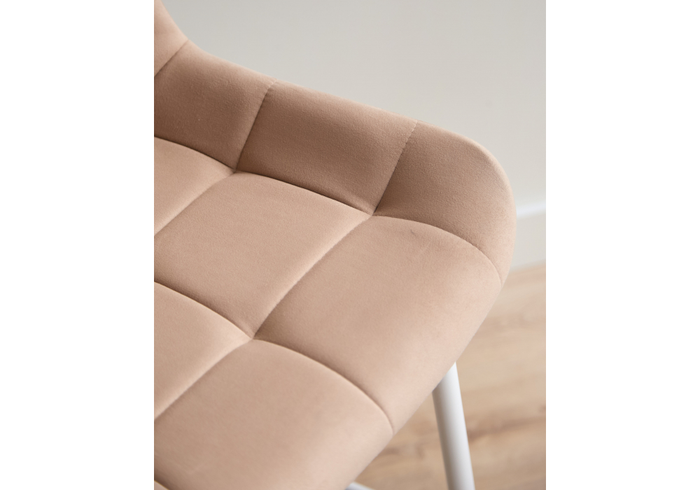 фото барный стул woodville челси бежевый / белый 632556 | 220svet.ru