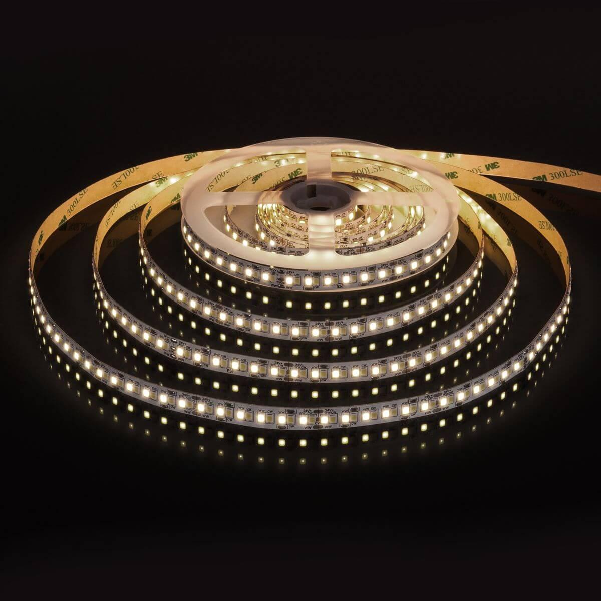 фото светодиодная лента elektrostandard 16w/m 240led/m 2835smd mix теплый/холодный белый 5m a053677 | 220svet.ru