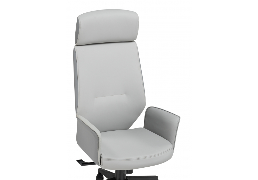 фото компьютерное кресло woodville leo light gray / dark gray 15819 | 220svet.ru