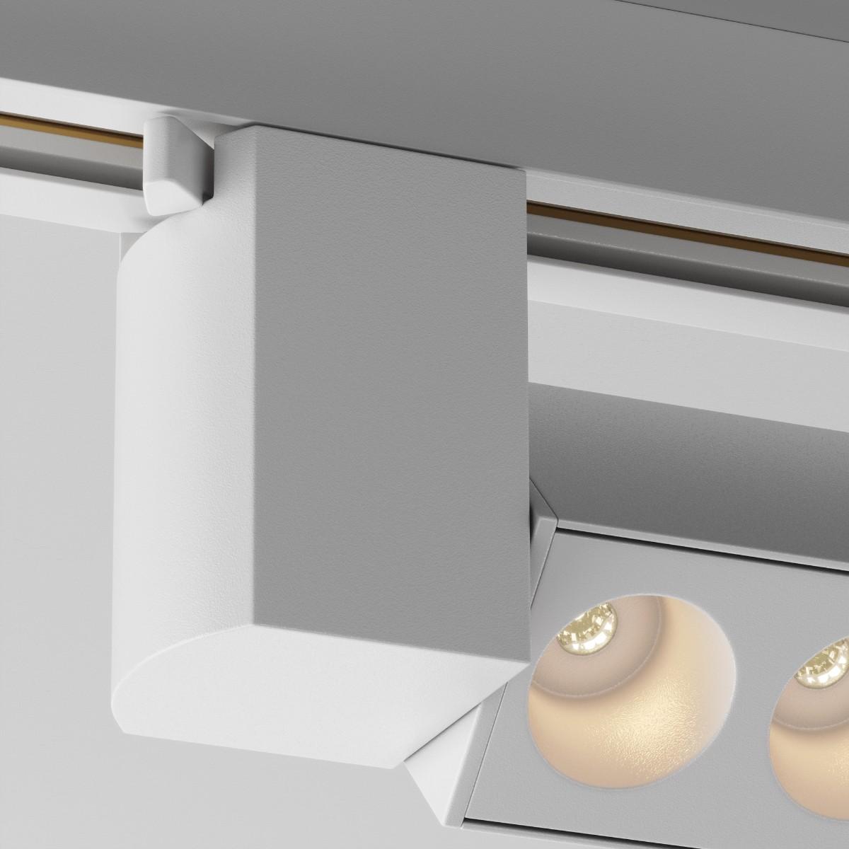 фото трековый светодиодный светильник maytoni technical points rot tr010-1-10w3k-m-w | 220svet.ru