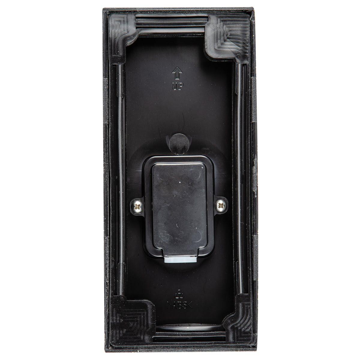 фото уличный настенный светильник uniel uul-p52a 2х6w/gu10 ip65 pine ul-00010556 | 220svet.ru