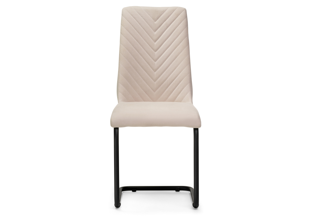 фото стул woodville лулла бежевый / черный 504188 | 220svet.ru