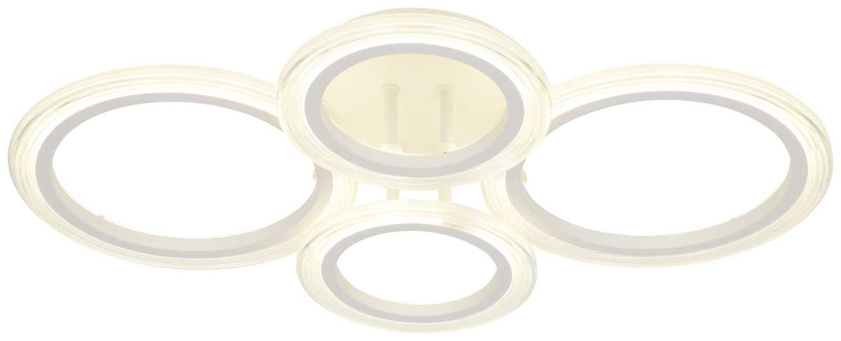 фото светильник потолочный светодиодный эра модерн ring cll-1-59-rc wh б0069748 | 220svet.ru