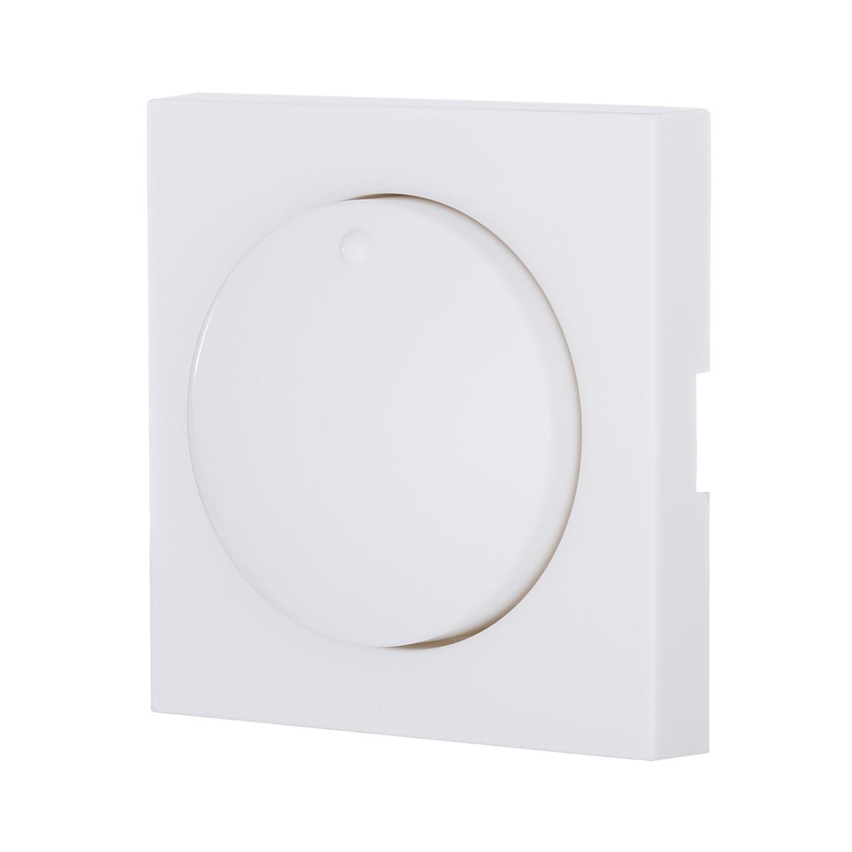 фото накладка lk studio светорегулятора с желтой световой индикацией (белый) lk80 847104-1 | 220svet.ru