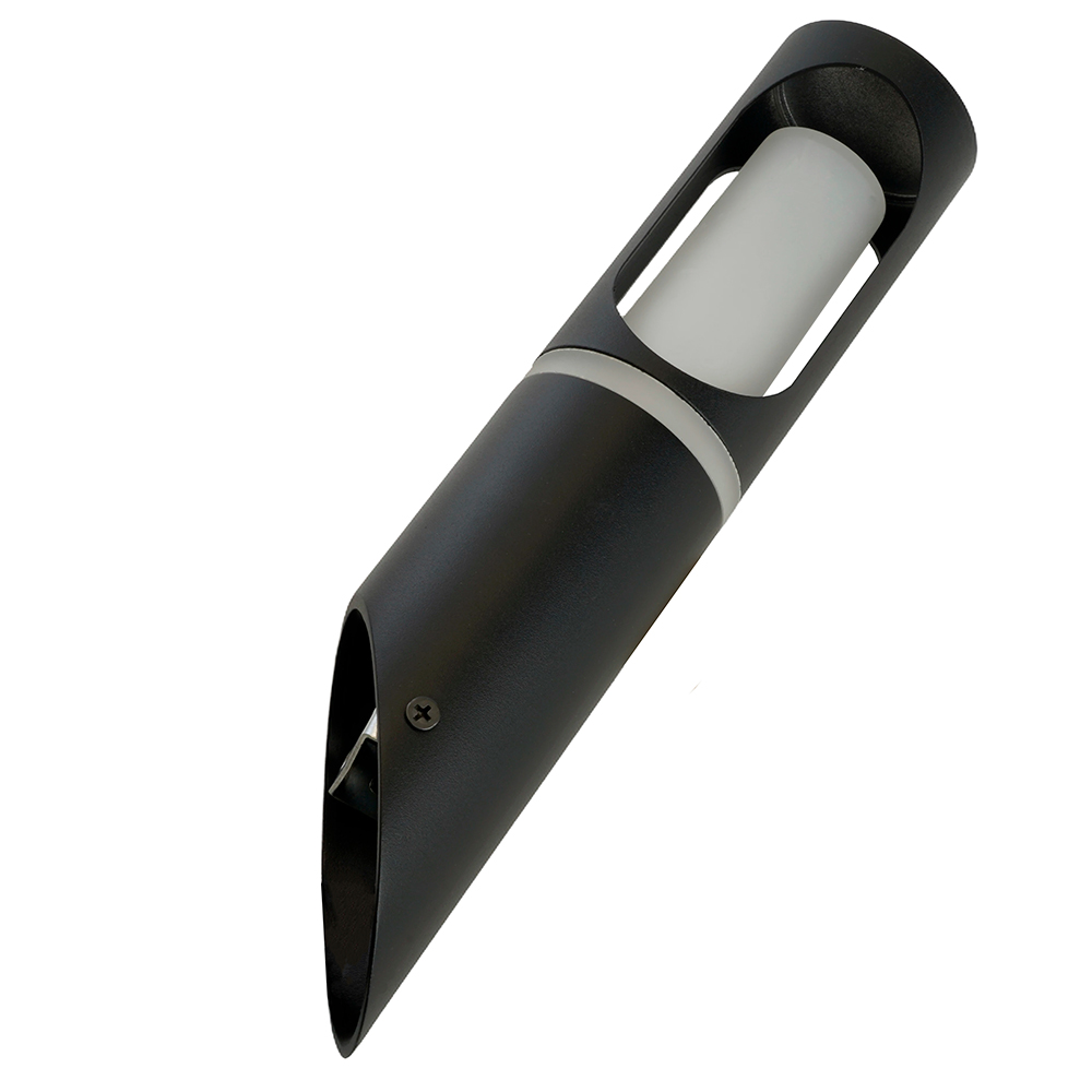 фото светильник садово-парковый feron dh1121, 15w, на стену вверх, gu10 230v, черный 51234 | 220svet.ru