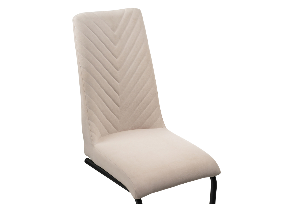 фото стул woodville лулла бежевый / черный 504188 | 220svet.ru