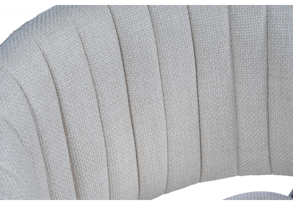 фото стул деревянный woodville никсон ткань мешковина 9199-2 цвет орех 619255 | 220svet.ru