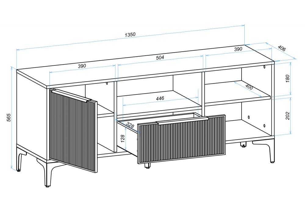 фото тв-тумба woodville иадама кашемир 601113 | 220svet.ru
