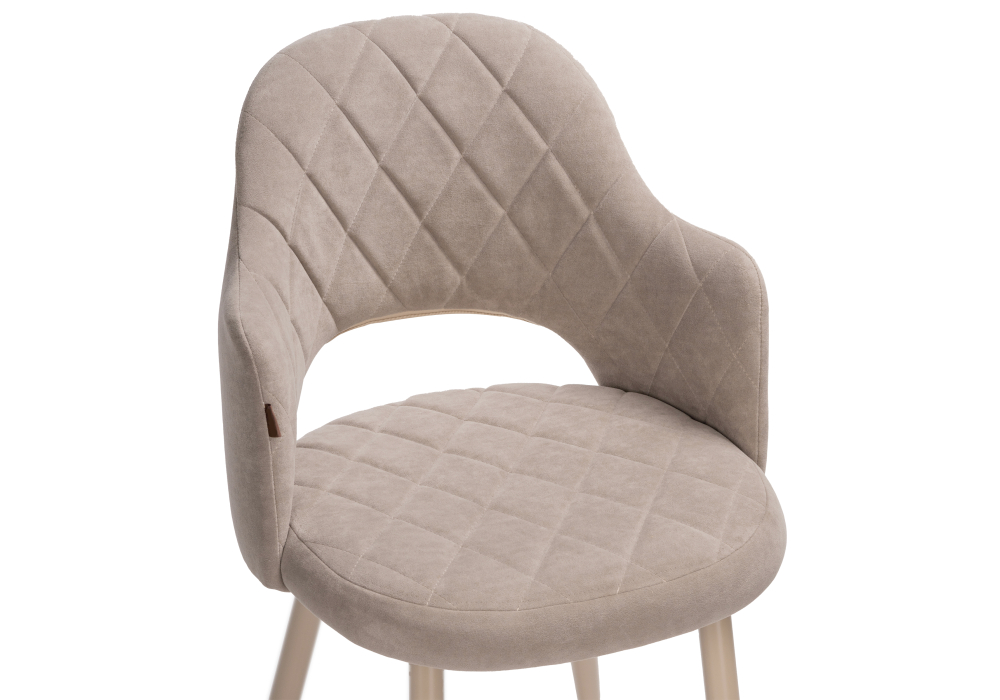 фото стул woodville гутрид ромбы спереди капучино 504184 | 220svet.ru