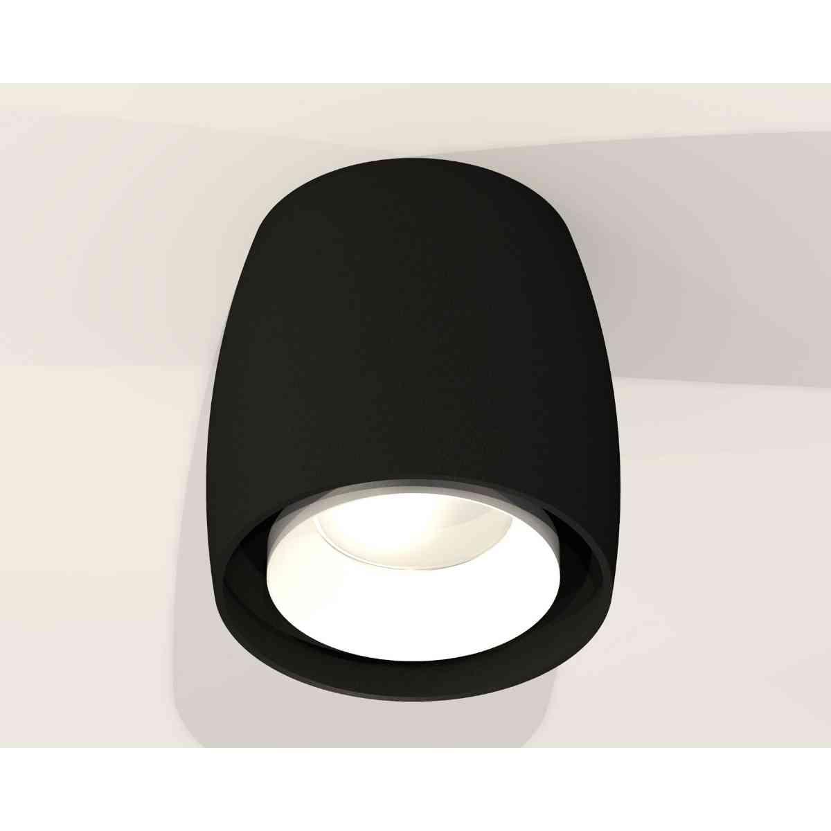 фото комплект накладного светильника ambrella light techno spot xs1142001 sbk/swh черный песок/белый песок (c1142, n7030) | 220svet.ru