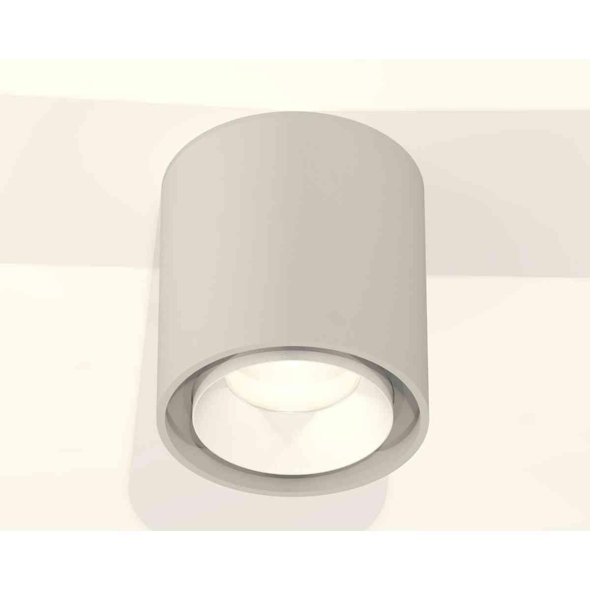 фото комплект накладного светильника ambrella light techno spot xs7724001 sgr/swh серый песок/белый песок (c7724, n7030) | 220svet.ru