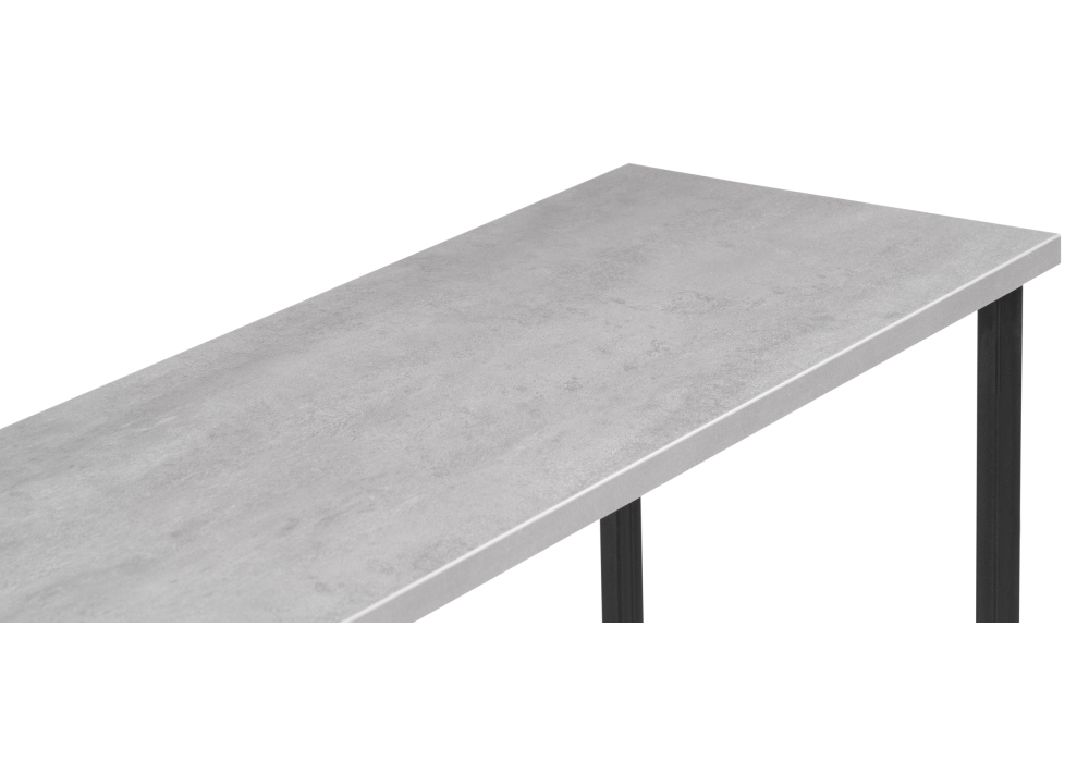 фото стол woodville дилан лофт 120х40х90 бетон 506957 | 220svet.ru