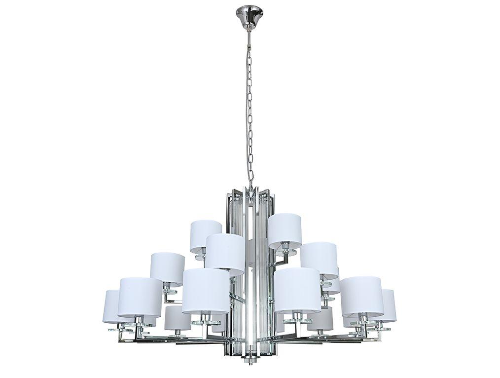 фото подвесная люстра newport amalia 35412+6+3/c chrome без абажуров м0069064 | 220svet.ru