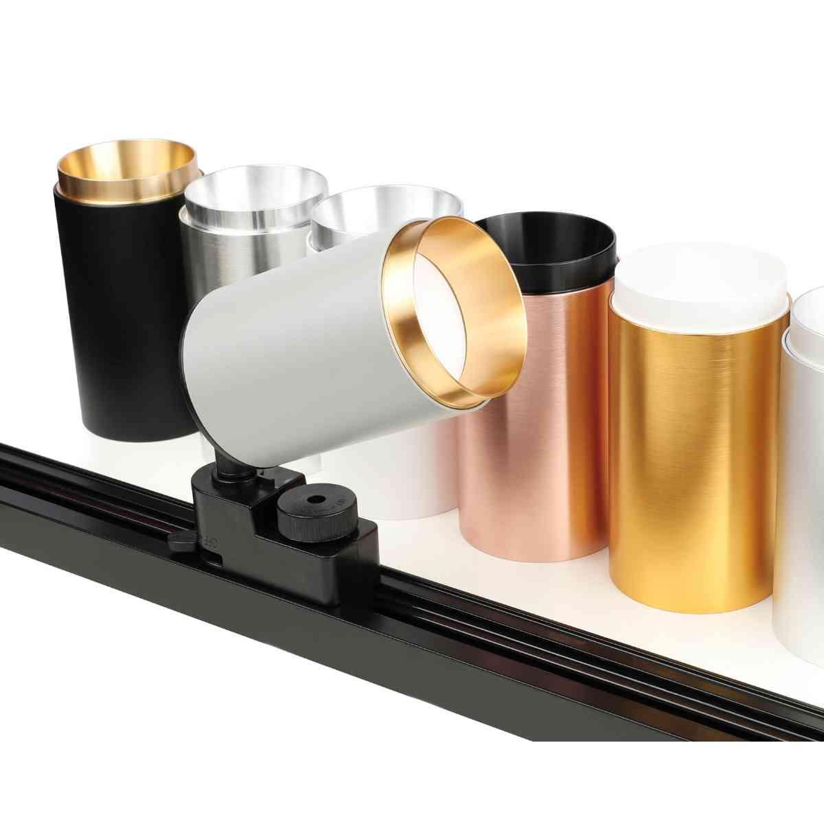 фото комплект трекового светильника ambrella light track system xt6322044 swh/pyg белый песок/золото желтое полированное (a2520, c6322, n6124) | 220svet.ru